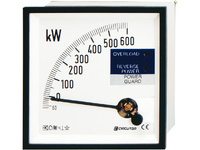 PGR96A ...-5A, Vatímetro bidireccional de protección, panel 96x96