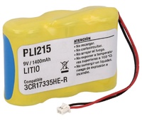 Pack Litio  9,0V/1400mAh, Conector