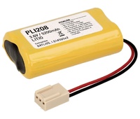 Pack Litio BATLi05 3,6V/5200mAh,  alarmas Daitem, Logisty