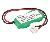 Pack batería recargable 2,4V/20mAh NI-MH
