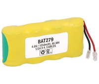 Pack de baterías 4,8V/1050mAh NI-MH.