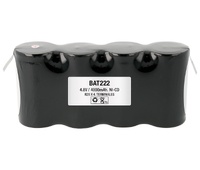 Pack de baterías 4,8V/4000mAh Ni-Cd.