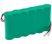 Pack de baterías de 7,2V/2400mAh NI-MH.