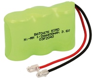 Pack de baterías para Teléfono 3,6V/400mAh NI-MH.