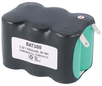 Pack de baterías tipo Flasco 7,2V/4500mAh Ni-MH