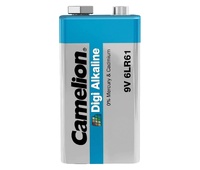 Pila Digi-Alcalina Camelion 6LR61, 6LF22, BLOCK