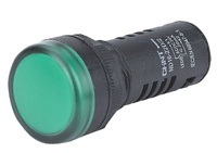 Piloto compacto plástico (led) verde 24Vca/Vcc