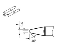 Punta Tip / Chip 0.5C