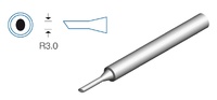 Punta biselada para soldador HRV8380 de 3,0mm