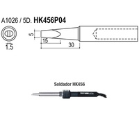 Punta de soldador de repuesto para HK456