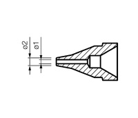 Punta para de-soldador HKFR301, FR4101