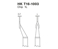 Punta para pinza FM2022, Chip 1L