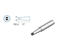 Punta plana para soldador de 2,4mm