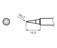 Punta serie T18 para soldador Hakko HKFX8801