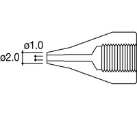 Puntas de repuesto para HK815 y HK816.