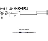 Puntas tipo S/ESD. Soldadores HK900S/HK900SESD