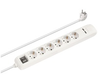 Regleta de alimentación Schuko 1E:6S + 2 USB 2.1A
