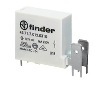 Relé mini de potencia C.I 16A para CC