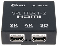 Repartidor activo de señal HDMI splitter 4K 3D  1E:2S