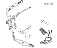 Soporte pines limpieza para HK809.
