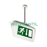 Suspensión de techo con varilla de aluminio Stylo Normalux