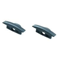 Tapón negro para perfil Empotrar 2 Metros 12V/24V - Pack 2 - DSC