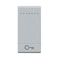 Tecla  basculante iluminable 1 módulo símbolo llave tech 1 ud Living Light Bticino
