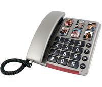 Teléfono con teclas grandes y marcación directa