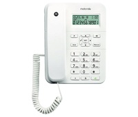 Teléfono sobremesa con pantalla, memorias y manos libres