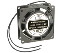 Ventilador 230Vca 80X80X25mm, Cojinete