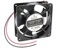 Ventilador 48Vcc 120x120x38mm, rodamiento 