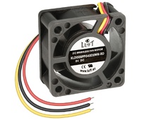 Ventilador 5Vcc 40X40X20mm. Cojinete, 3cables