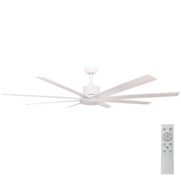 Ventilador techo Diongo con mando Ø165 8 aspas DC Blanco