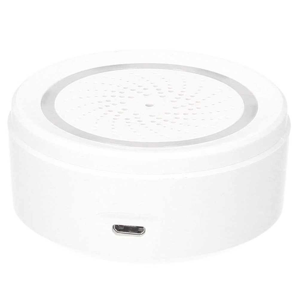 Alarma inteligente via wifi con sirena y control de temperatura y humedad Alarma inteligente via wifi con sirena y control de temperatura y humedad