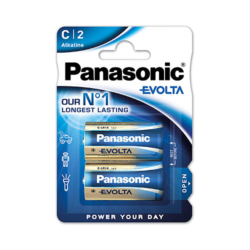 Blíster 2 pilas recargables AAA 750mAh uso frecuente Panasonic
