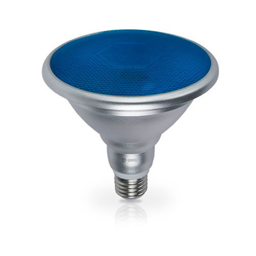 Bombilla decorativa LED 18W PAR38 azul GSC 