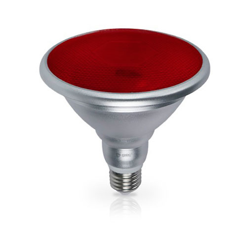Bombilla decorativa LED 18W PAR38 rojo GSC 
