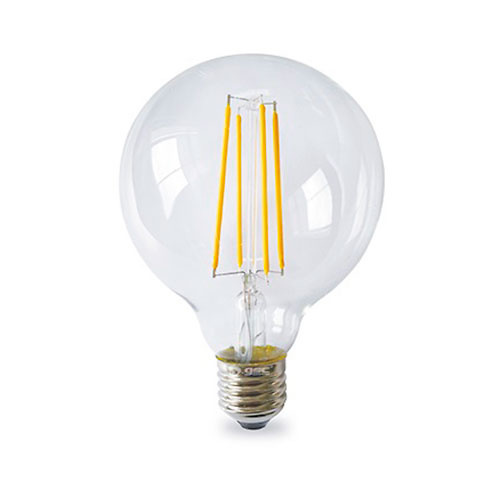 Bombilla filamento globo decorativa LED 4W E27/G80 oro GSC 