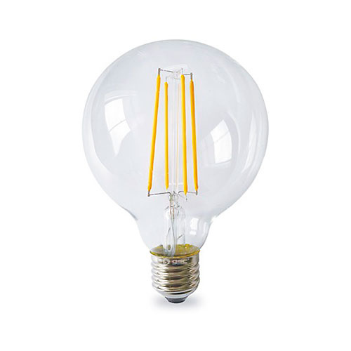 Bombilla filamento globo decorativa LED 4W E27/G95 oro GSC 