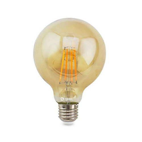 Bombilla filamento globo vintage decorativa LED 7W E27/G80 GSC 