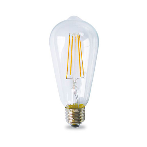 Bombilla filamento pera decorativa LED 4W E27 oro GSC 