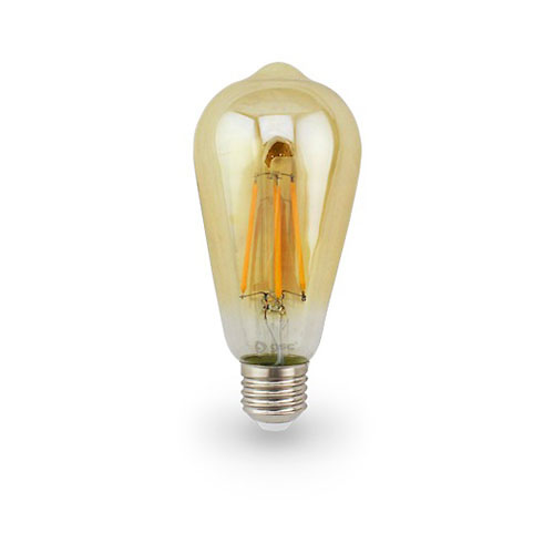 Bombilla filamento pera vintage decorativa LED 7W E27 GSC 