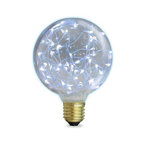 Bombilla globo LED 2W E27/G125 fria starlight GSC 