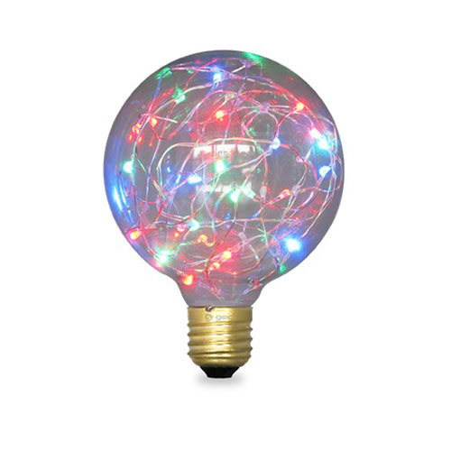 Bombilla globo LED 2W E27/G95 RGB GSC 