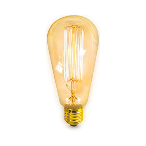 Bombilla pera decorativa vintage LED 40W E27 regulable incandescencia GSC 