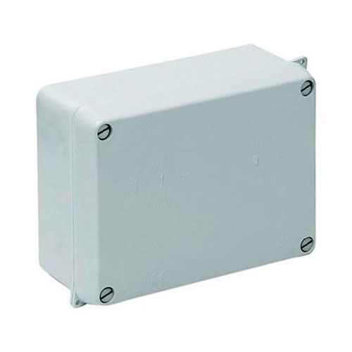 caja-estanca-solera-816 Caja electrica estanca sin conos 153x110x65 IP65 Solera. Caja estanca para instalación en superficie