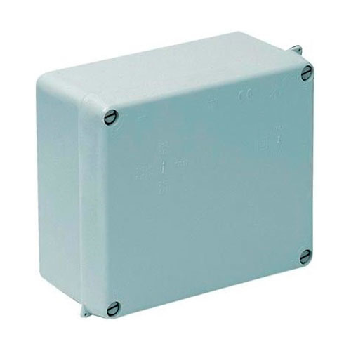 caja-estanca-solera-817 Caja eléctrica estanca sin conos 160x135x70 IP65 Solera. Caja estanca para instalación en superficie
