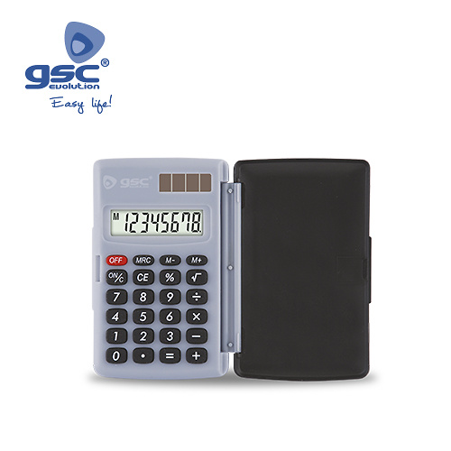 Calculadora de bolsillo 8 dígitos pilas Calculadora de bolsillo 8 dígitos pilas GSC