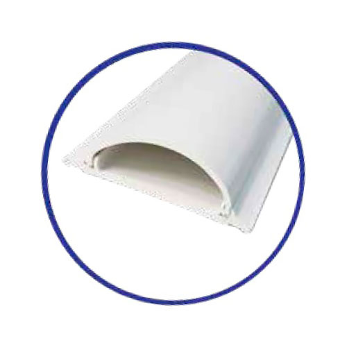Canaleta suelo adhesiva PVC 10x35mm 2 metros blanco IP40 GSC