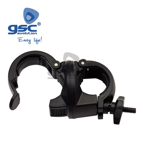 Garsaco Clip soporte ABS Garsaco Para acoplar linternas de aproximadamente Ø3cm.